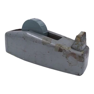Dispensador de cinta Scotch Heavy Duty C-23 grande de metal pesado de 3" núcleo vintage - Imagen 1 de 10