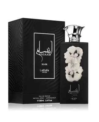 Ansaam Silver Perfume 100ml EDP by Lattafa Pride UAE Original Fast Shipping