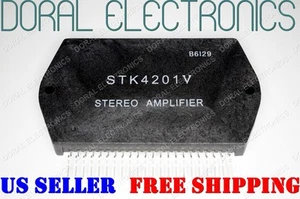 STK4201V Free Shipping US SELLER Integrated Circuit IC Stereo Amplifier - Picture 1 of 1