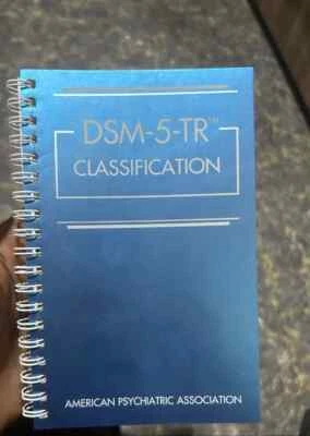 Spiral Edition DSM-5-TR Classification by American Psychiatric Association NEW - Image 1 of 4