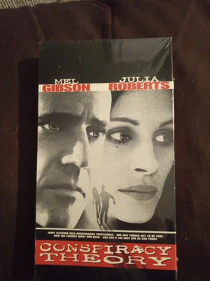 Conspiracy Theory VHS Mel Gibson and Julia Roberts NEW SEALED 1997 Foto 1 de 2