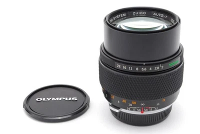 Lente TARDE [CASI SIN USAR] OLYMPUS OM-SYSTEM ZUIKO AUTO-T 100 mm F/2 MF de JAPÓN Foto 1 de 4