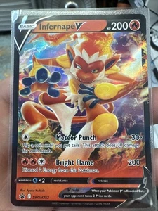 Infernape V SWSH252 Holo Ultra Rare Black Star Promo Pokemon TCG NM - Picture 1 of 2