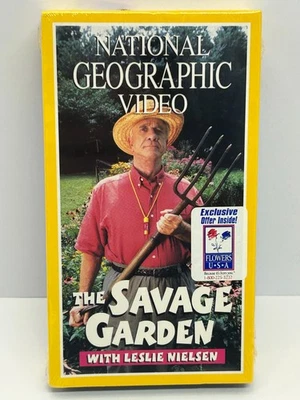National Geographic: The Savage Garden: W Leslie Nielsen (VHS, 1997) NEW, Sealed - Image 1 of 4