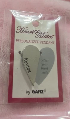 Kaylee Heartmates ganz half heart magnetic charm retro 2000s Personalized  - Image 1 of 2