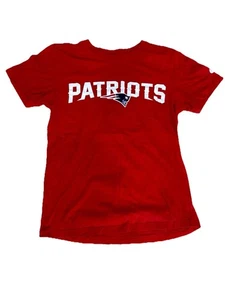 NFL New England Patriots T-Shirt Men’s Small Nike Tee Red Simple Clean - Picture 1 of 4