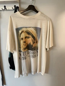 Vintage Kurt Cobain Memorial T Shirt - Picture 1 of 12