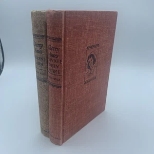 Cherry Ames Nurse Stories Lot of 2 Hardcover Helen Wells Student Private Duty - Picture 1 of 20