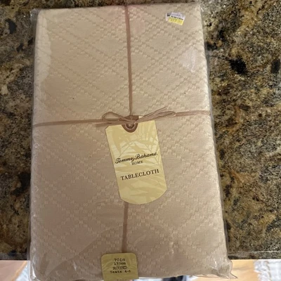 Mantel redondo de algodón Tommy Bahama Home 70 pulgadas Foto 1 de 4