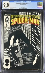 Spectacular Spider-Man #101 - Marvel Comics 1985 CGC 9.8 Whiplash appearance. - Picture 1 of 2
