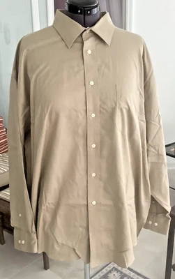 Camisa social masculina bronzeada manga longa Joseph & Feiss International-19 gola 34/35 - Imagem 1 de 4