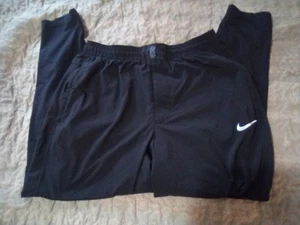 Nike Men’s Shield Tech Dri Fit Running Pants Reflective XL . Black - Picture 1 of 7
