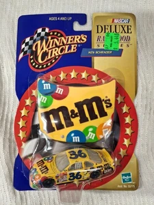 Winners Circle - Nascar, Ken Schrader Deluxe Race Hood Series #36 M & M's  - Picture 1 of 4