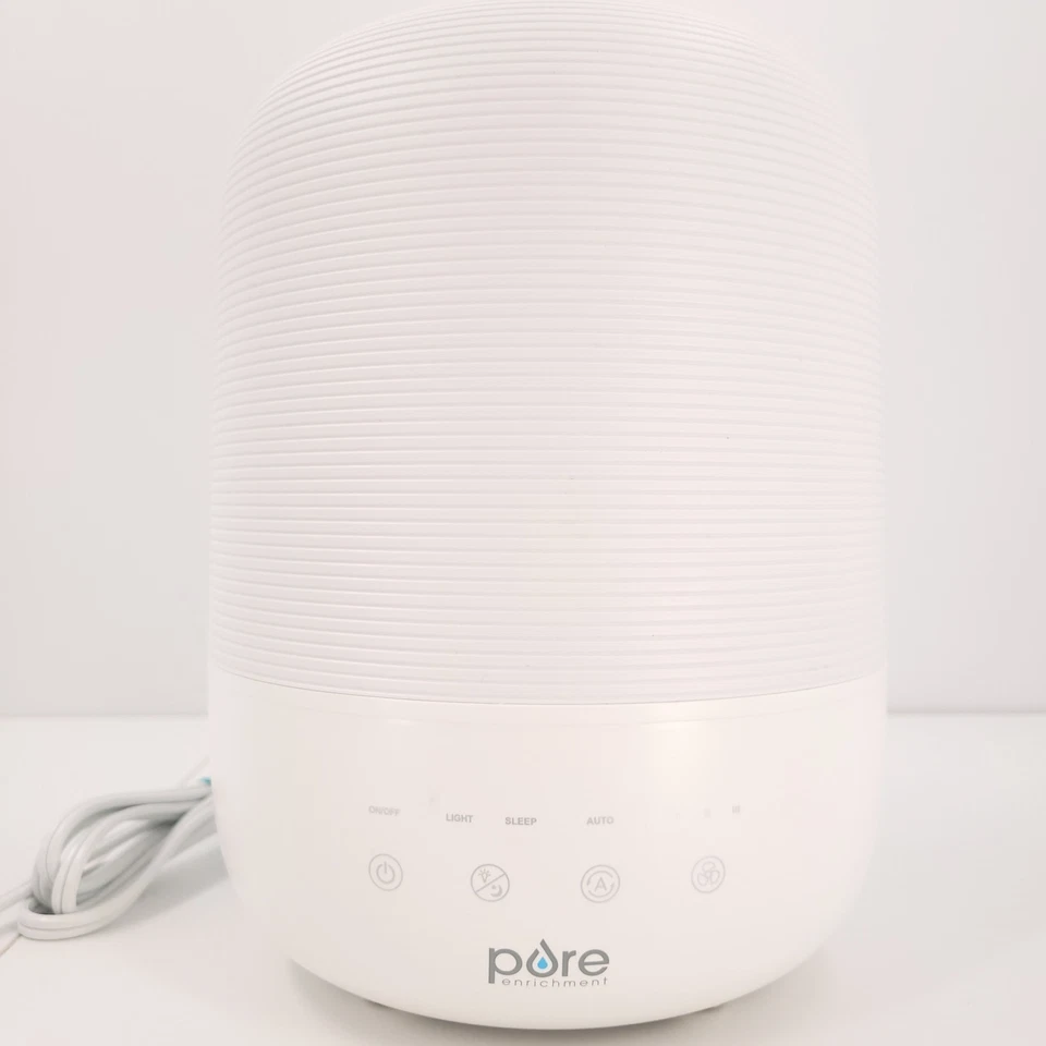 Pure Enrichment Hume Sense Top Fill Humidifier 3L Tank White Electric PEHUTRB-W - Image 1 of 4