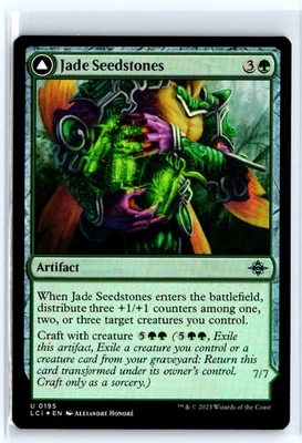 FOIL Jade Seedstones // Jadeheart Attendant Ixalan – MTG Magic the Gatherin - Image 1 of 4