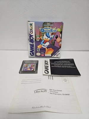 Donald Duck's Goin' Quakers, Disney's (Nintendo Game Boy Color GBC  Registration - Image 1 of 4