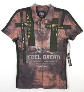 Genuine Vintage Salvage Brand Collared Shirt "Meilonstag" Brown V51T336 Size S - Picture 1 of 17