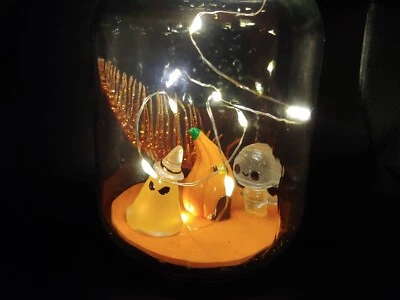 Handcrafted Halloween Night Light Jar - Image 1 of 2