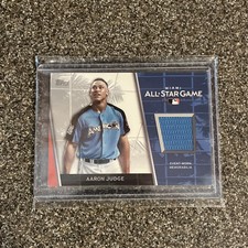 2017 Topps Update Aaron Judge All-Star Jersey Relic #ASR-AJ Card Yankess MVP