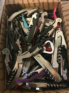 Lot of 145+ Mixed Corkscrews Wine Openers TSA Confiscated - Picture 1 of 6