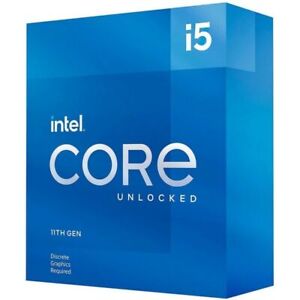 Intel Core i5-11600K Processor (3.9 GHz, 6 Cores, Socket FCLGA1200) Box -...