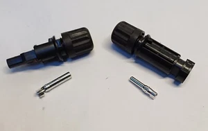 PV Solarstecker-Paar - 6mm² 4mm² - Stecker + Kupplung Verbinder - IP68 - Bild 1 von 1