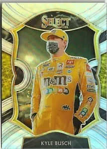 V13) 2021 Panini Select Kyle Busch Silver Prizm SP Toyota M&M's Candy NASCAR - Imagen 1 de 1