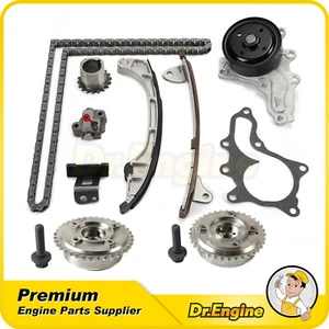Cadena de distribución VVT bomba de agua para 09-12 Toyota Camry Sienna RAV4 tC 2,5 L 2,7 L - Imagen 1 de 16