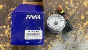 Volvo Penta Manometer, Wassertank Füllstandsinstrument, 52mm, Teilenummer: 3809993 - Bild 1 von 1
