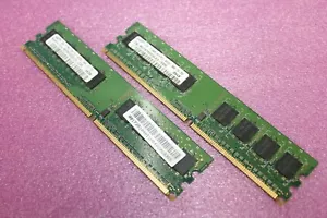 Samsung 1GB 2X512MB 1Rx8 PC2-4200U DDR2 Desktop Memory Ram M378T6553CZ3-CD5 - Picture 1 of 1