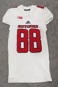 2017 Brendan Bordner Rutgers Scarlet Knights Game Used Worn NCAA Football Jersey - Picture 1 of 7
