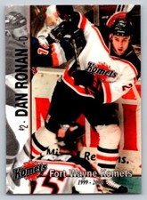 Dan Ronan 1999-00 Fort Wayne Komets