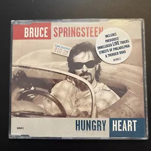 B2 Hungry Heart CD MAXI SINGLE Bruce Springsteen Rock LIKE NEW - Picture 1 of 4