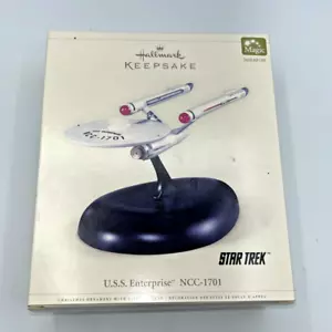 Hallmark Keepsake STAR TREK USS ENTERPRISE NCC 1701 Ornament NEW - Picture 1 of 3