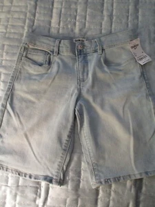 NWT! OshKosh Denim Shorts Boys Size 8 Light Blue Denim Jean Shorts - Picture 1 of 7