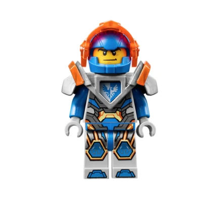 Lego Clay 70351 70351 Trans-Neon Orange Visor Nexo Knights Minifigure - Image 1 of 2