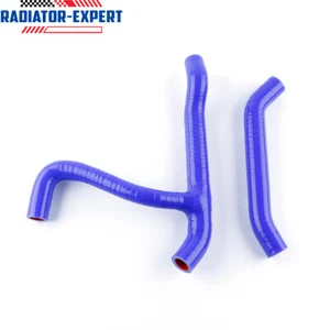 For 07-11 Polaris Outlaw 450 MXR / 525 IRS 525S Blue Silicone Radiator Hose - Picture 1 of 7