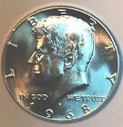 1968-D DEMI-DOLLAR KENNEDY NON CIRCULÉ (40 % ARGENT)