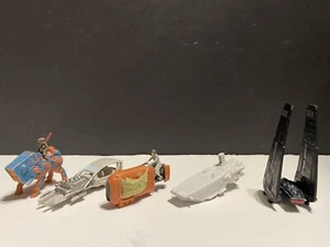 Lote Star Wars Micromachines Jakku Landspeeder Transportador Speeder Primer Orden - Imagen 1 de 6