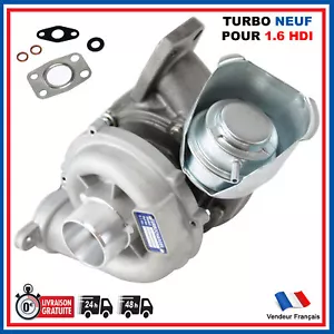 Turbo Compresseur pour Peugeot 206 207 307 308 407 1.6 HDI 110 753420-5 GT1544V - Imagen 1 de 11