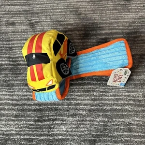 Bark Box Car Plush Dog Toy M/L Crinkle Squeak Fetch Whip Flip Racer Chaser New - Picture 1 of 12