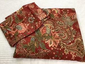 Pottery Barn Caroline Paisley Full/Queen Duvet Cover & 2 Pillow Shams - Picture 1 of 10