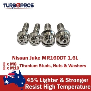 Titanium Turbo Charger Stud Kit For Nissan Juke MR16DDT 1.6L - Picture 1 of 4