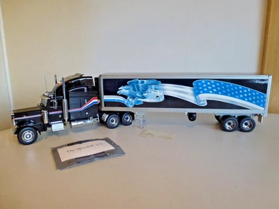 Unidad y remolque Franklin Peterbilt 379 como nuevo - 1/24 Foto 1 de 3
