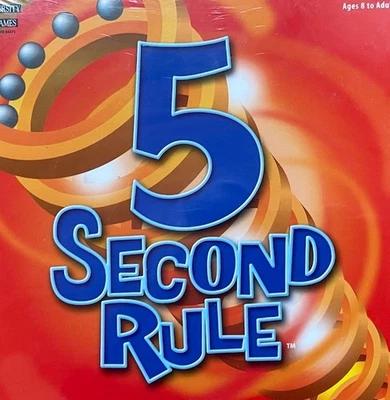 Brand New University Games 5 Second Rule Board Game - BOX-04475 - Image 1 of 4