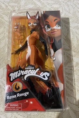 Figura de acción Playmates Toys Miraculous Rena Rouge 10,5 pulgadas Foto 1 de 4