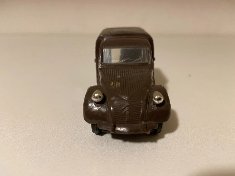 NOREV PLASTQUE ANCIENNE CITROEN 2 CV - ÉCHELLE 1/43 IDEM PAYA  - Photo 1/4