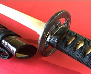 Japanese sword fittings Edo period Inro sheath Matching fittings Length:38.2 in - Picture 1 of 18