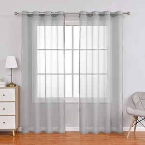 Energy Saving Curtains Light Control Curtains Easy Installation Machine Washable - Picture 1 of 14