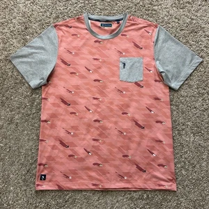 William Murray Golf Throwing Shade Performance Pocket Tee Shirt Large - Picture 1 of 6